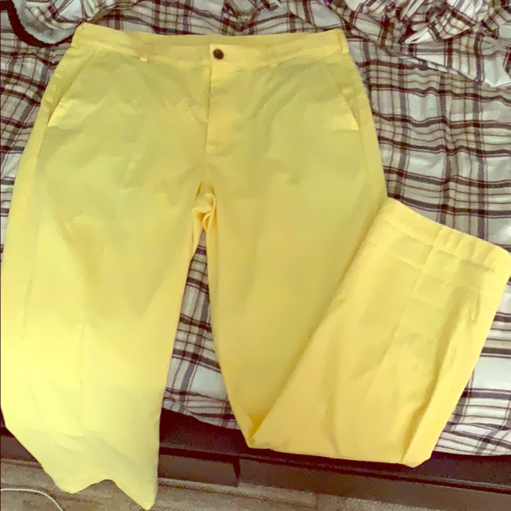 Brooks Brother yellow dress pant